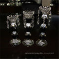 Best selling durable using bling garden crystal candle holders with cheap price